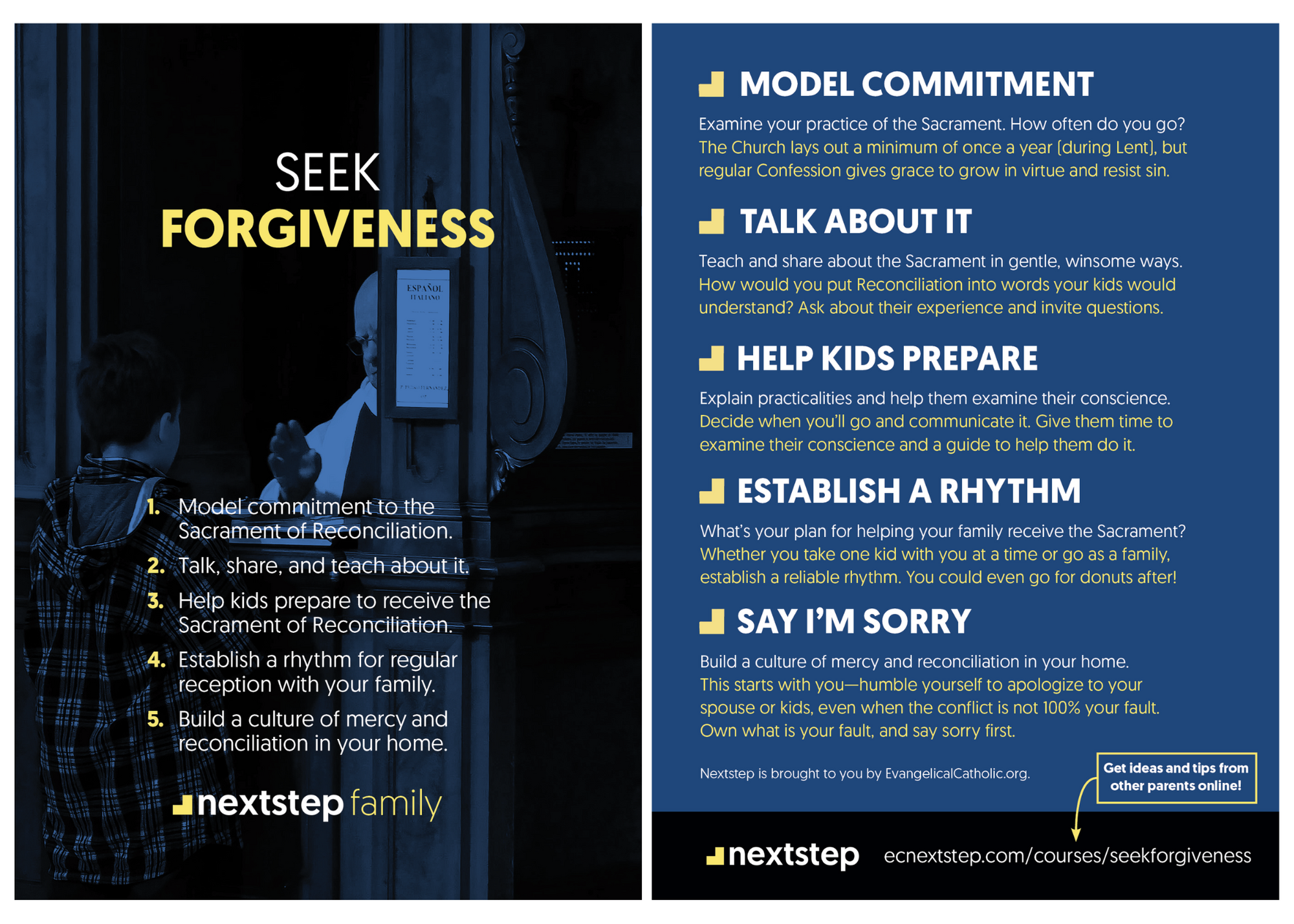 Seek Forgiveness